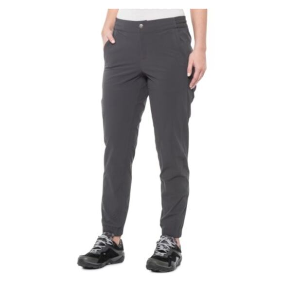 The North Face Bouldren Pants Jogger Ripstop Womens Sz XL Dark Gray Hiking - Picture 1 of 16